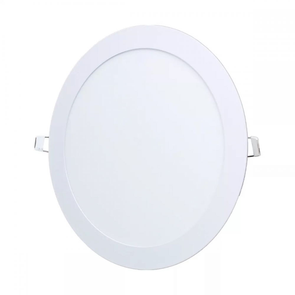 PLAFON EMBUTIR LED 36W - Quadrado ou Redondo - Branco Frio ou Branco Quente