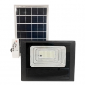 REFLETOR LED 200W COM PLACA SOLAR E CONTROLE REMOTO