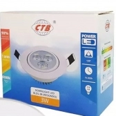 DOWNLIGHT LEDBLDS-3D - 3W REDONDO (Branco Frio ou Branco Quente)
