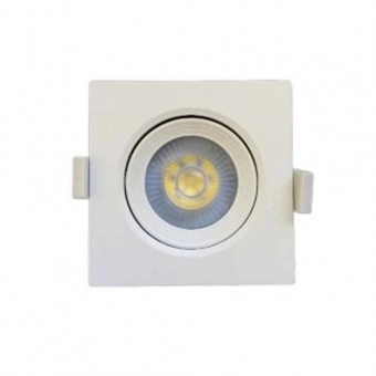 DOWNLIGHT LEDBLDS-3D - 3W QUADRADO (Branco Frio ou Branco Quente)