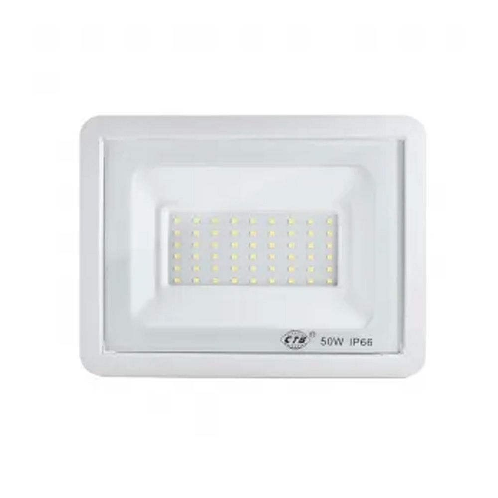 REFLETOR LED BLR-50F CARCAÇA BRANCA