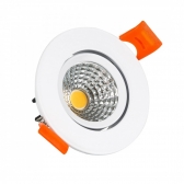 SPOT LED EMBUTIR - DOWNLIGHT - 5W (redondo ou quadrado)