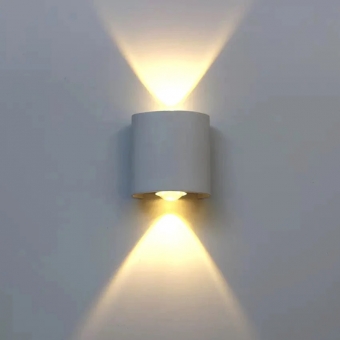 ARANDELA CURVA 2 LEDS COB - BIVOLT