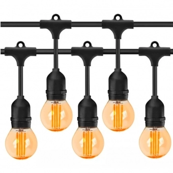 VARAL DE LUZES FESTÃO 10 METROS