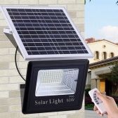 REFLETOR LED 300W COM PLACA SOLAR E CONTROLE REMOTO