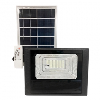REFLETOR LED 500W COM PLACA SOLAR E CONTROLE REMOTO
