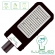 LUMINÁRIA PÚBLICA - COM SENSOR - 100W - IP65