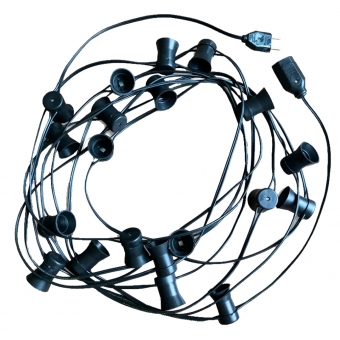 VARAL DE LUZES 20 METROS - COM LÂMPADAS