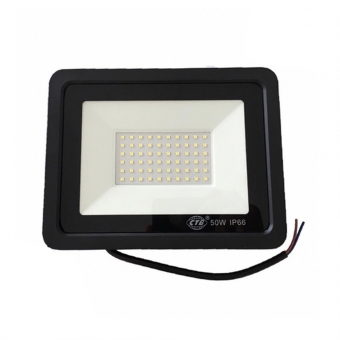 REFLETOR LED BLR-50F CARCAÇA PRETO