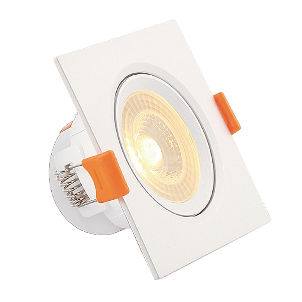 SPOT LED EMBUTIR - DOWNLIGHT - 5W (redondo ou quadrado)